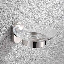 Pure 304 stainless steel precision casting base toilet mirror bright polished soap dish 9806 no electroplating