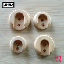 Wooden vest stiffened Wood flange