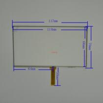 Small 5 inch touch external screen handwriting screen 117*70 with Tianma 5 inch LCD screen original