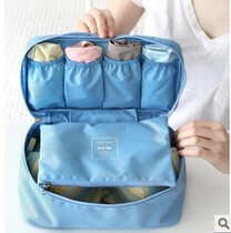 Household large capacity socks bra storage bag Fabric finishing bag Travel portable waterproof underwear underwear storage box