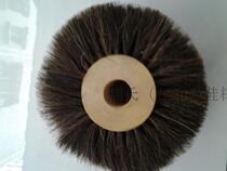 Supply 741 rubber heart hair wheel horse hair polishing wheel horse hair polishing wheel horse hair industrial brush horse hair non standard brush