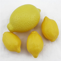  Household simulation food fruit lemon lemon fruit children cognitive childrens toys Kindergarten teaching aids