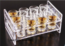 Acrylic wine glass rack Wine glass rack KTV wine glass rack 12 holes