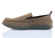 Pull back mens shoes low-top canvas shoes Khaki blue brown W912