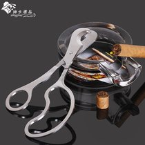 Large Cigar scissors Cuba imported Gao Xiba cigar cohiba stainless steel cigar knife