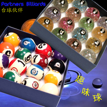 Import Billiards Partner Fun Ball Billiards Billiards Big Balls With Ball Crystal Glitter Balls to decorate the ball