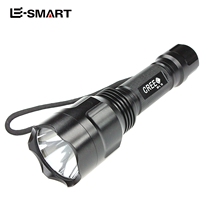 Flashlight charging super bright long battery life outdoor long range portable home-resistant tactical detection hernia xenon lamp