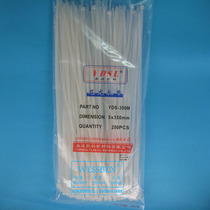 Factory direct Yongda plastic 5 * 350mm cable tie self-locking nylon cable tie 200 strip tie