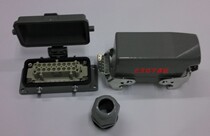 Hot runner Aviation plug HDC-HE-016 for heavy duty rectangular industrial waterproof connector