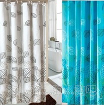 Toilet curtain waterproof and mildew-proof polyester cloth shower curtain bathroom curtain partition shade shower curtain