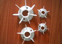 Y2-90-4 6 8 plastic fan blade motor plastic fan blade engineering plastic inner diameter 24mm1 5kw