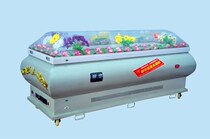 Unique shape ice coffin Exclusive design refrigerated coffin Funeral home individual rental special crystal coffin