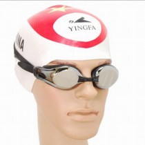 British Hair Comfort Great Frames Anti-Fog UV-plating swimming mirror Y2800AFM Black grey blue Men and women