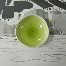 Small Number of Broken Porcelain Pen Wash Ceramic Products Boutique Old Pen Wash Green Porcelain Jingdezhen small ink cartridges Water Write a cloth Water Bowl