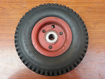 12-inch iron core inflatable wheel trolley special wheel