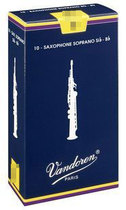 100% French Vandoren bendellin classical blue box drop B soprano saxophone