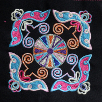 Aladdin-Minority Crafts Embroidery Embroidery Machine Embroidery Diy Clothes Bag Handmade Accessories