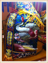 Quality Forde Positive God Buddha Statue of the Beatles The Taiwanese Distinctive Craft Embroidered Blue Coat Crane Male God Beatle