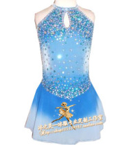 Ice spirit skating suit figure skating gear skating training suit adult childrens performance clothing customization
