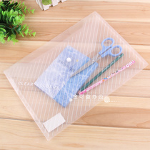 Deli File Bag 5501 Button Bag A4 File Bag Kit Organizing Bag File Set Office Stationery Supplies