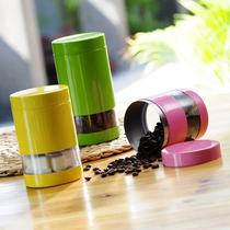 Special price moisture-proof stainless steel sealed cans color tea cans milk powder cans sealed bottles visual storage bottles cans