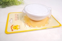 Chicken Caddy suction bowl KD4016 suction Wall small Bowl treasure bowl with lid bowl childrens tableware