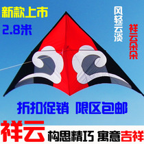 Weifang kite auspicious cloud kite big triangle kite breeze take off modern kite