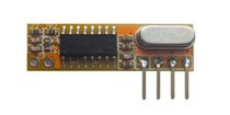Superheterodyne receiver module | wireless receiver plate | high sensitivity to receive 315 MHZ 433 MHZ