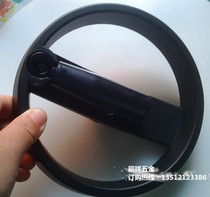 Aluminium alloy double-amplitude strip handwheel 12 * 100 handwheel industrial hand wheel machine tool handwheel with a folding handle