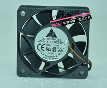 Originally installed Taida AFB0624HB 6015 DC24V 0 12A work-control frequency inverter radiating fan