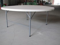 Foreign trade round hollow blow molding table folding table desk conference table outdoor table west dining table one meter in diameter 8