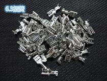 Switch pin terminal plug-in cold-pressed terminal plug spring 6 3MM 6 3 plug spring plug-in type 0 4 thick