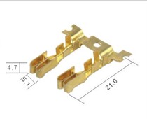 BX2091C automotive connector Terminal automotive instrument fuse terminal series