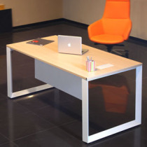 Jinan office furniture main desk modern desk computer desk simple desk with baffle board table