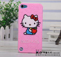 Cute monkey kitten women silicone case iPod touch 5 Protective case touch5 protective cover