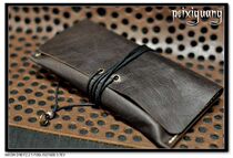 Hand cigarette packet genuine leather handmade pure cow imitation old glossy surface special sale shock low price jump property tail stock