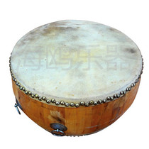 Pai drum White stubble drum Performance big drum cowhide drum