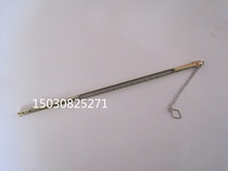 Copper sleeve thermometer Mine thermometer Red water thermometer Glass thermometer 0-100 degrees