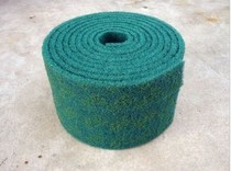 8698 green industrial cleaning cloth Stainless steel special drawing cloth Teppanyaki cleaning nylon roll 6 meters