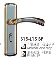 Indoor door lock with steel wood door lock solid wood door lock handle lock room door lock minimalist style limited-time
