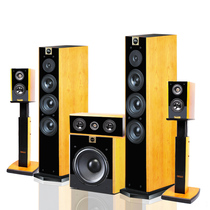 YOHONG Yinghan YH-3 real veneer 5 1 Home theater audio set HIFI floor speaker subwoofer