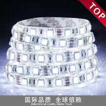 Super bright nude plate drop glue waterproof LED patch light with 12V 5050SMD flexible soft light strip counter light with energy saving