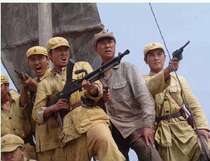 Xiao Leifeng clothes performance dance Red Army Liberation yellow clothes stage performance props film and television costumes