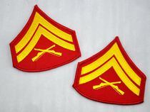 United States Marine Corps USMC Dress Rank Insignia Armband Corporal E4 Cpl