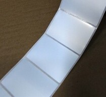 Avery matte silver bright white PET self-adhesive label sticker 80*50 Waterproof tear-proof oil-proof scratch-resistant 80mm*50m