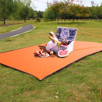 Feituo picnic mat outdoor waterproof polyester silver coated floor mat UV proof mat moisture proof mat thickened