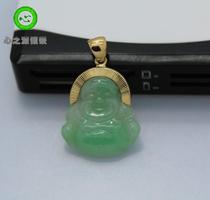 (Xing Family Workshop) Emerald Caravan Flowers Buddha Photogems For Material Individuality Customised K Gold Inlays 101380