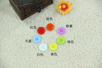 Handmade DIY handmade by horse not woven with accessories plastic button resin button ring round 2 21 8