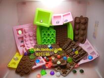 Diamond Ice Silicone Specification Mould Gem square flower Crystal Drop Sheet Sheet Color Paper