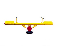 Community Park outdoor path equipment elderly fitness exercise equipment single-column seesaw sports goods
